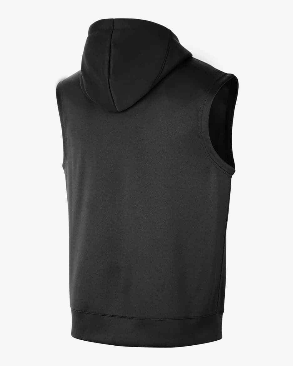 Nba sleeveless hoodie nike hotsell